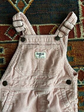 OshKosh B'gosh Light Pink Corduroy Kids Overalls